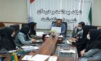 برگزاری بیست و ششمین جلسه قرارگاه جوانی جمعیت در شبکه بهداشت و درمان پاکدشت